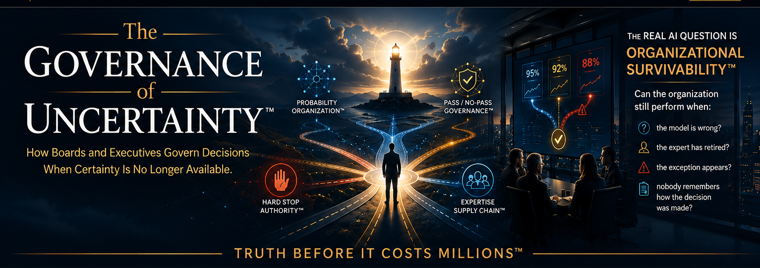 The Governance of Uncertainty